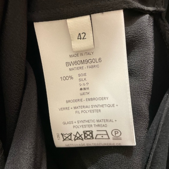 Givenchy Silk Embroidery Blouse - Picture 5 of 5